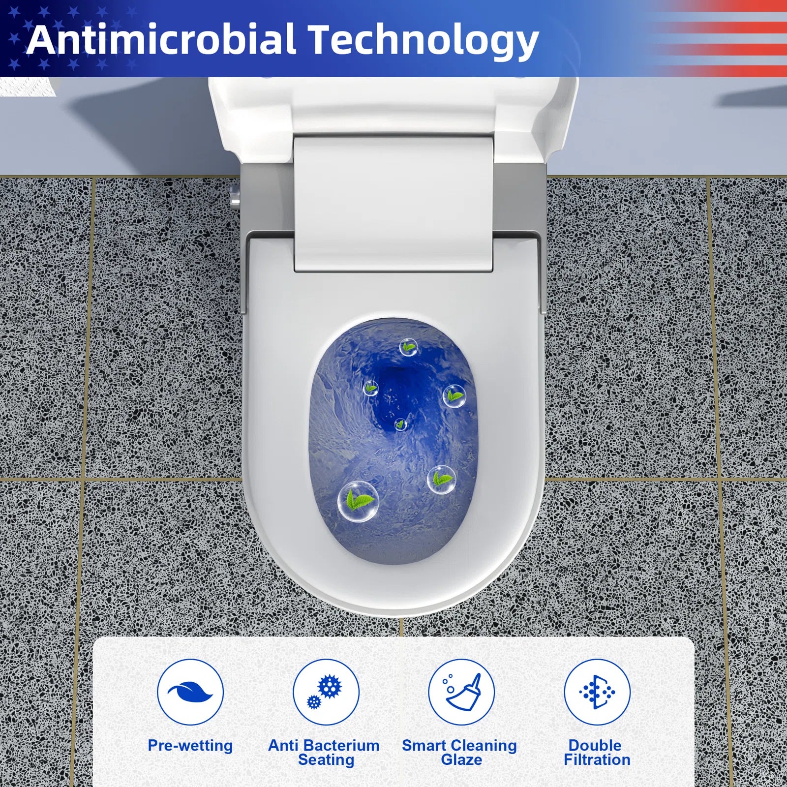 Smart Toilet with bidet built-in RX-T18W