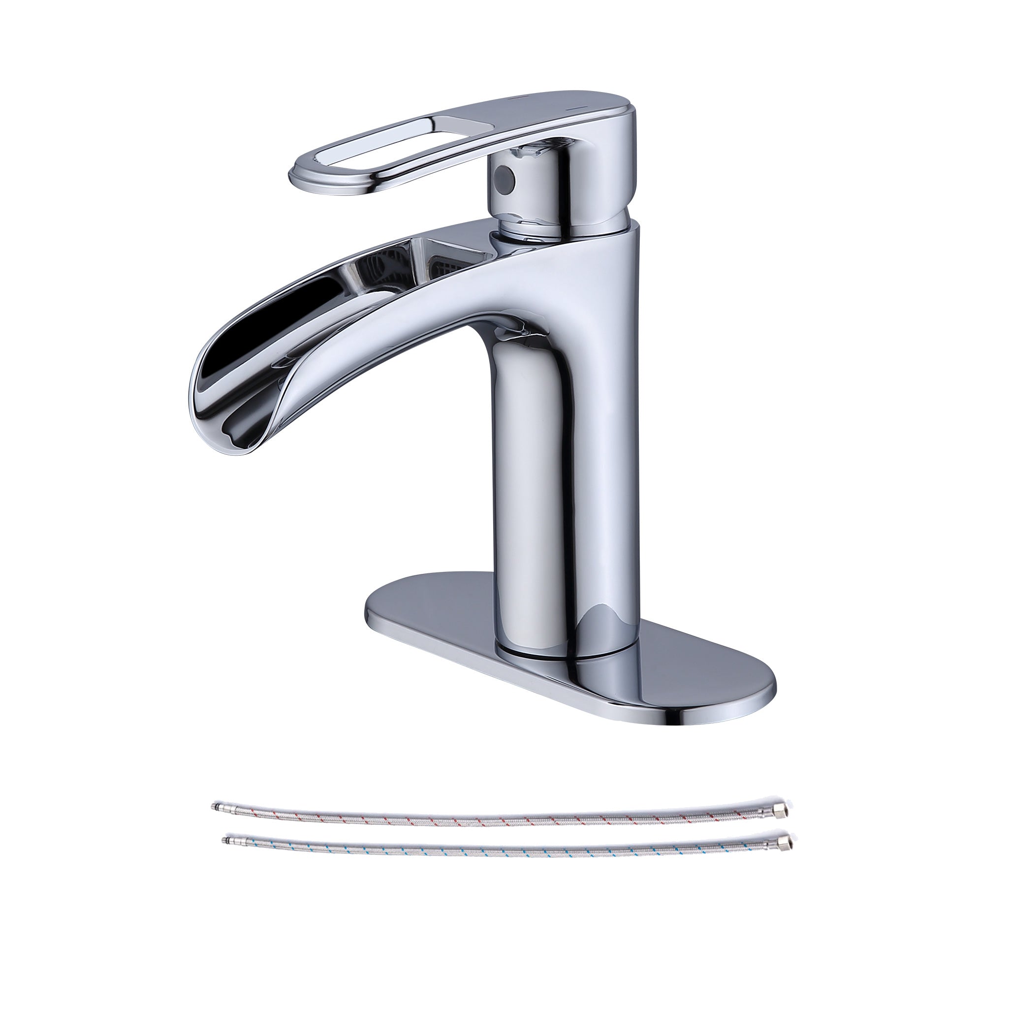 Waterfall Bathroom Faucet Assembly