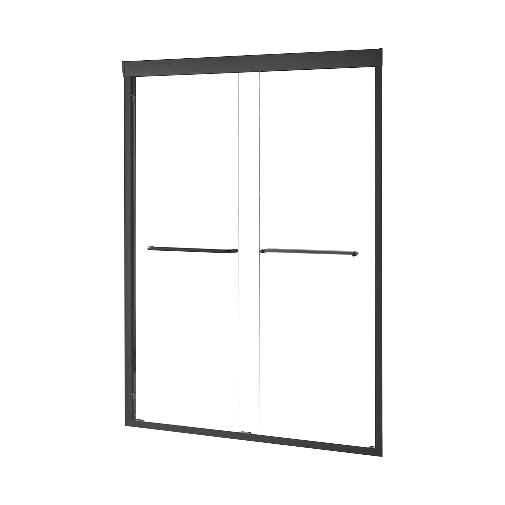 56 to 60 in. W x 75 in. H Sliding Framed Shower Door with 1/4 Inch (6mm) Thick Tampered Glass RX-SD15