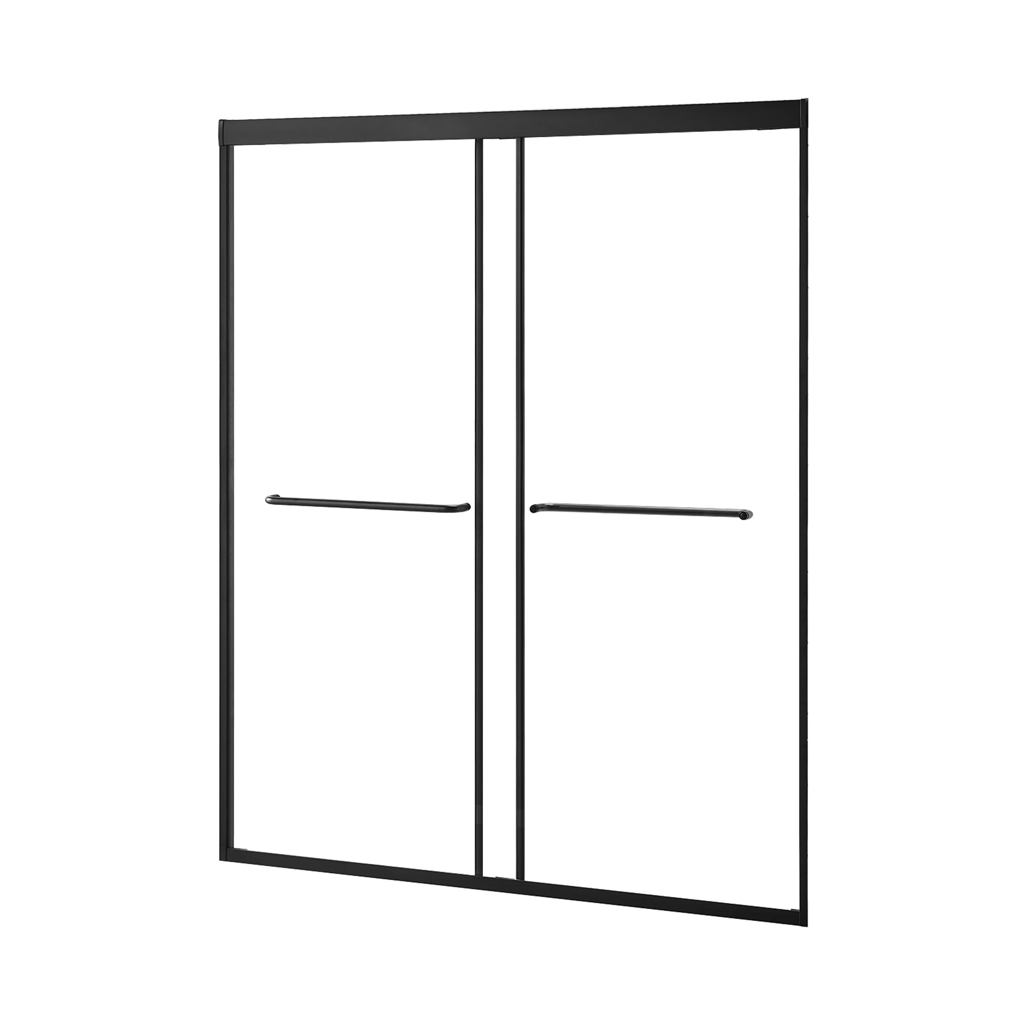 56 to 60 in. W x 70 in. H Sliding Framed Shower Door with 1/4 Inch (6mm) Thick Tampered Glass RX-SD16