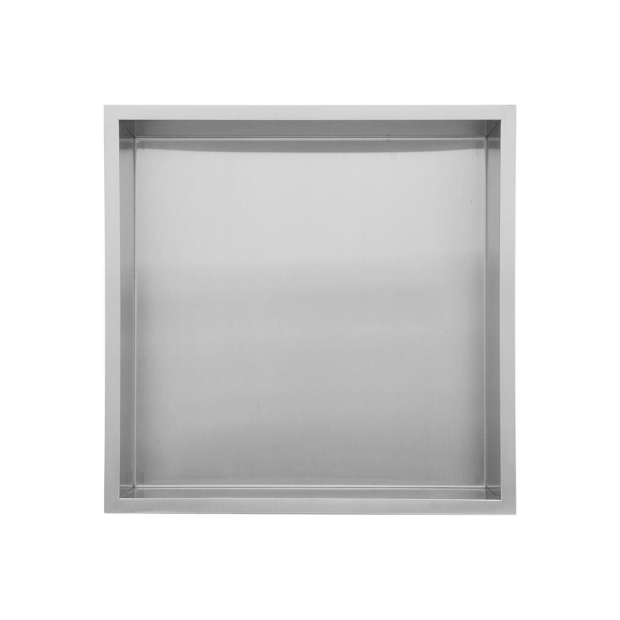 13" W × 13" H Stainless Steel Wall Niche Rectangular Recessed Shower Niche, No Tile Needed RX-SN01