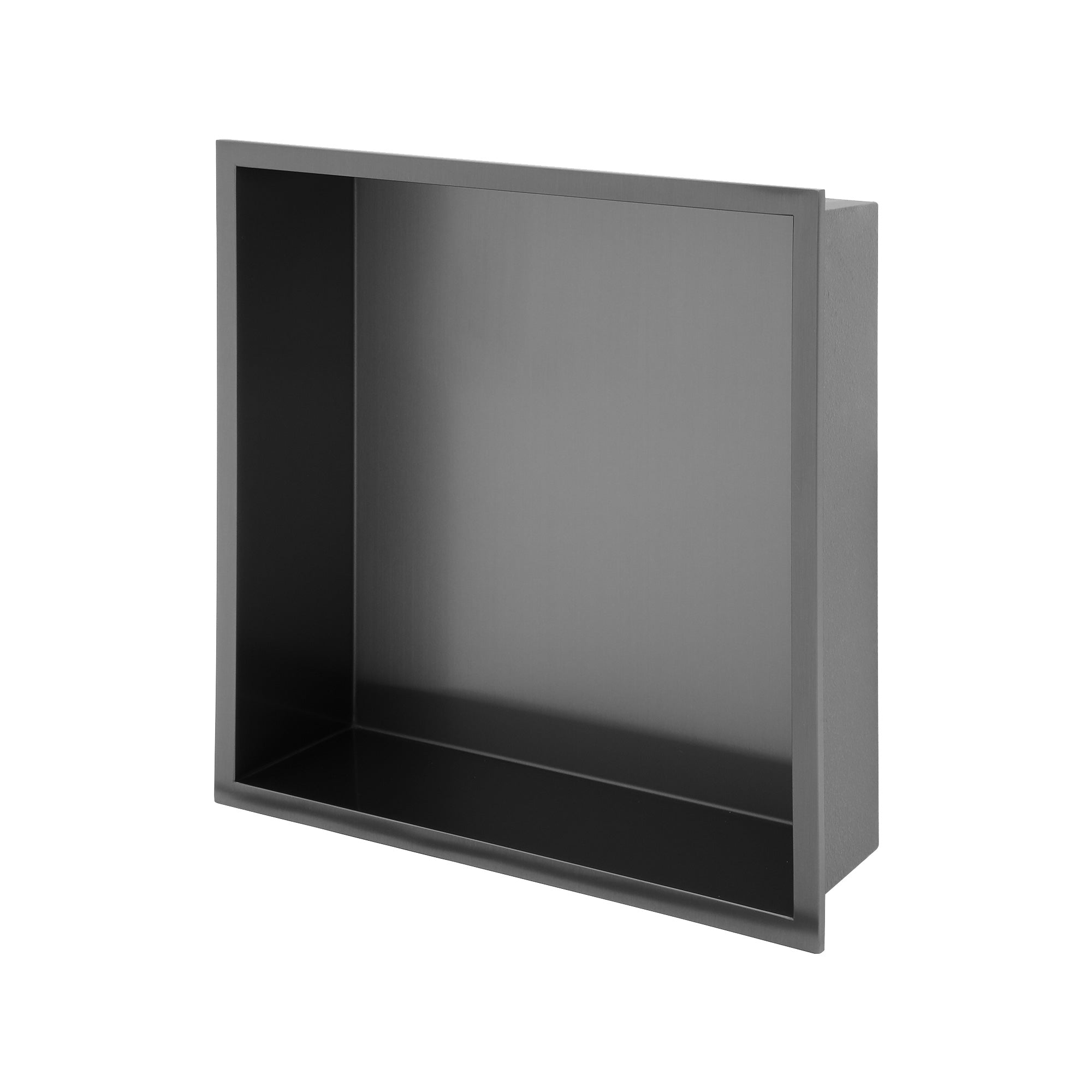 13" W × 13" H Stainless Steel Wall Niche Rectangular Recessed Shower Niche, No Tile Needed RX-SN01