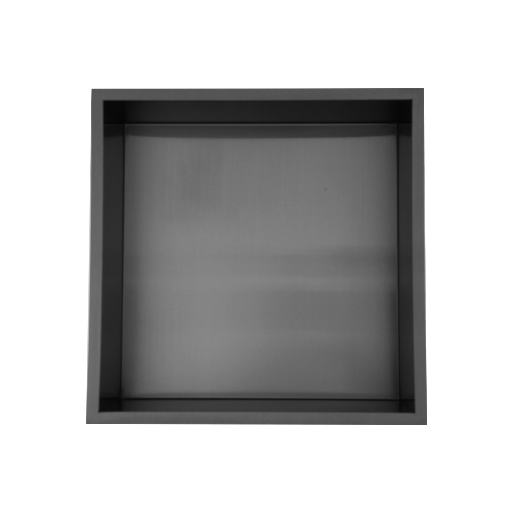 13" W × 13" H Stainless Steel Wall Niche Rectangular Recessed Shower Niche, No Tile Needed RX-SN01