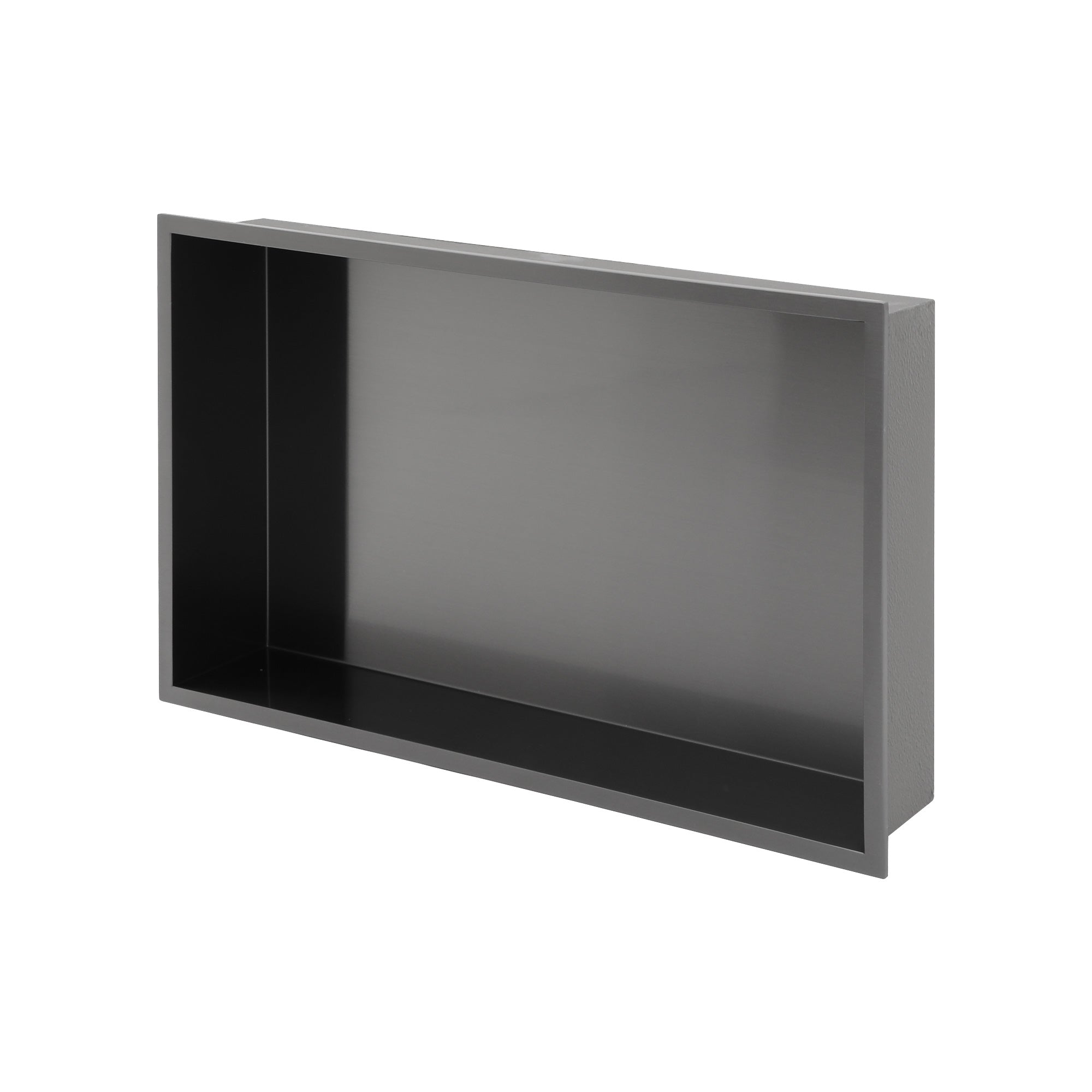 21" W × 13" H Stainless Steel Wall Niche Rectangular Recessed Shower Niche, No Tile Needed RX-SN09