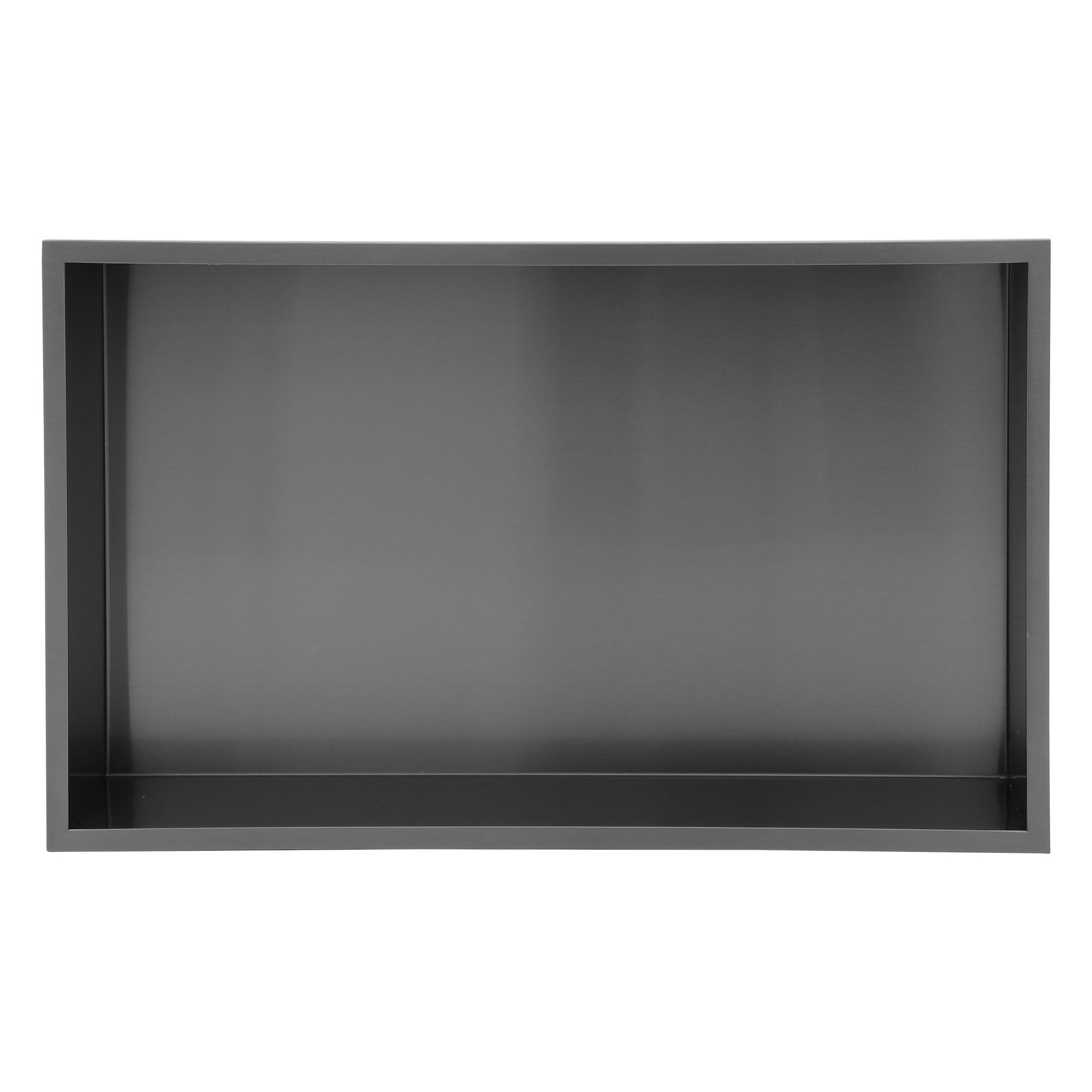 21" W × 13" H Stainless Steel Wall Niche Rectangular Recessed Shower Niche, No Tile Needed RX-SN09