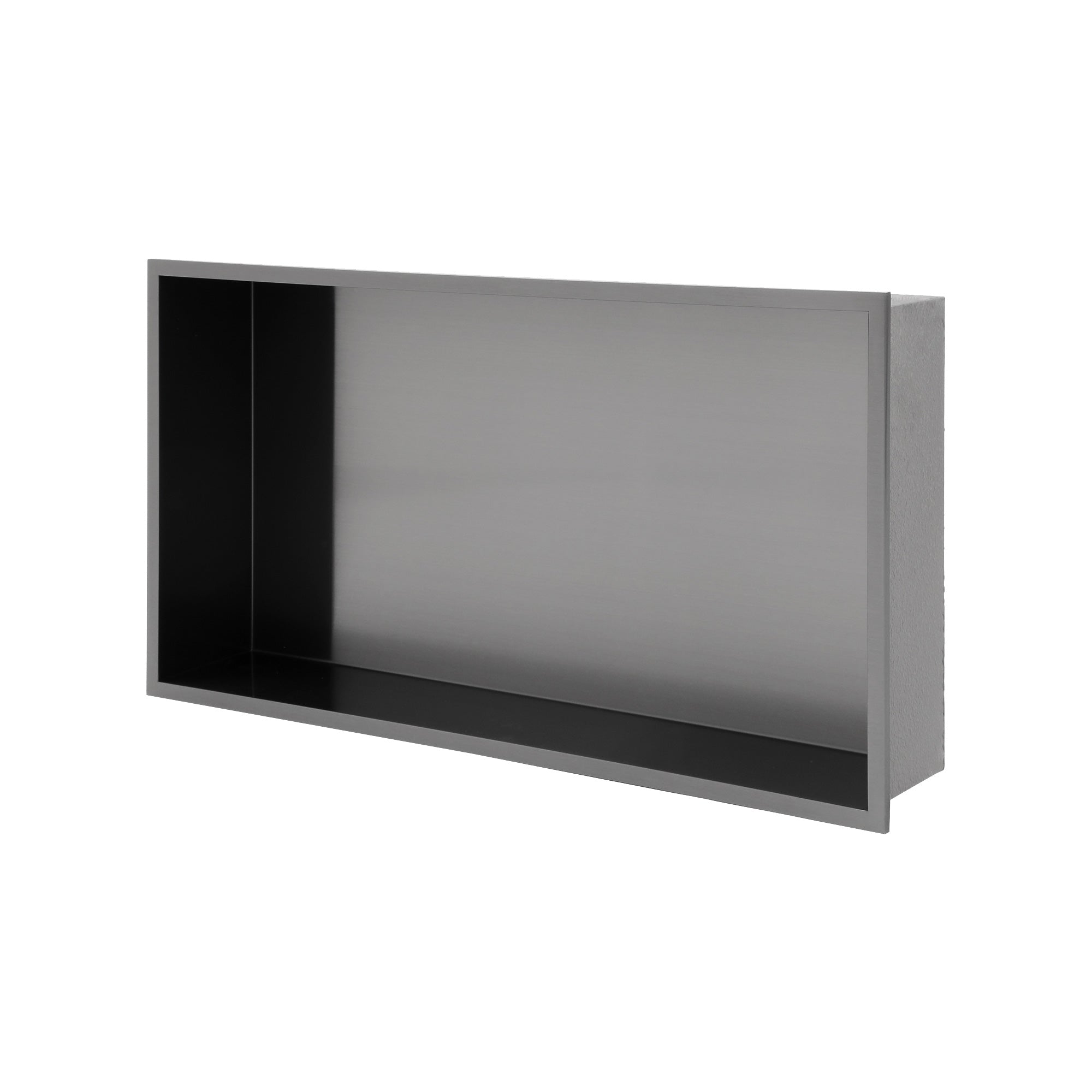 25" W × 13" H Stainless Steel Wall Niche Rectangular Recessed Shower Niche, No Tile Needed RX-SN11