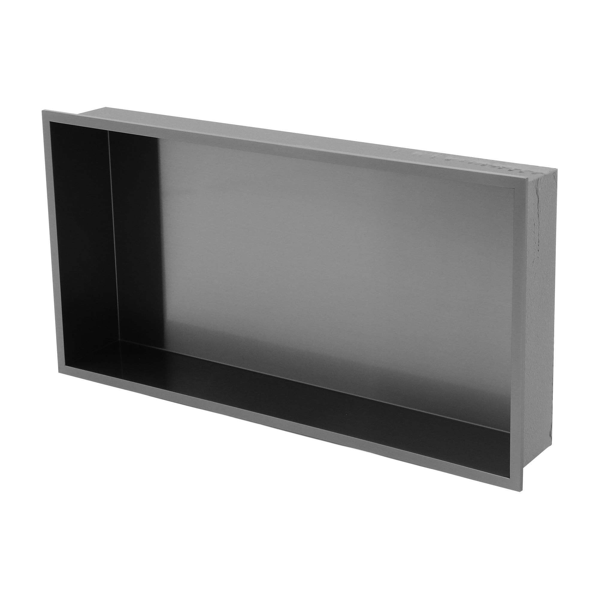 25" W × 13" H Stainless Steel Wall Niche Rectangular Recessed Shower Niche, No Tile Needed RX-SN11