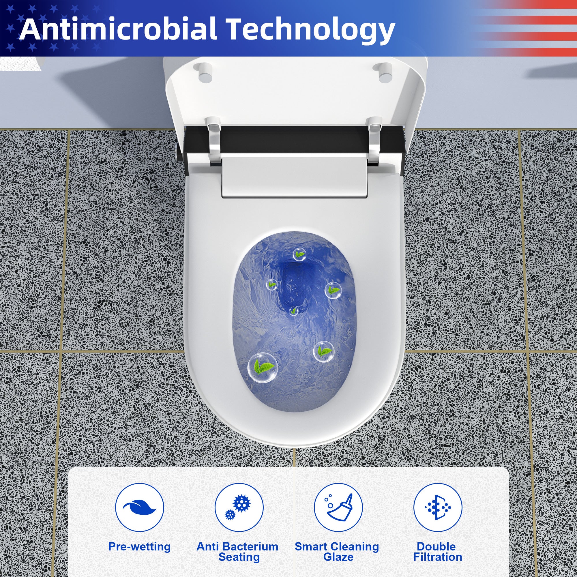 Smart Toilet with bidet built-in RX-T16W