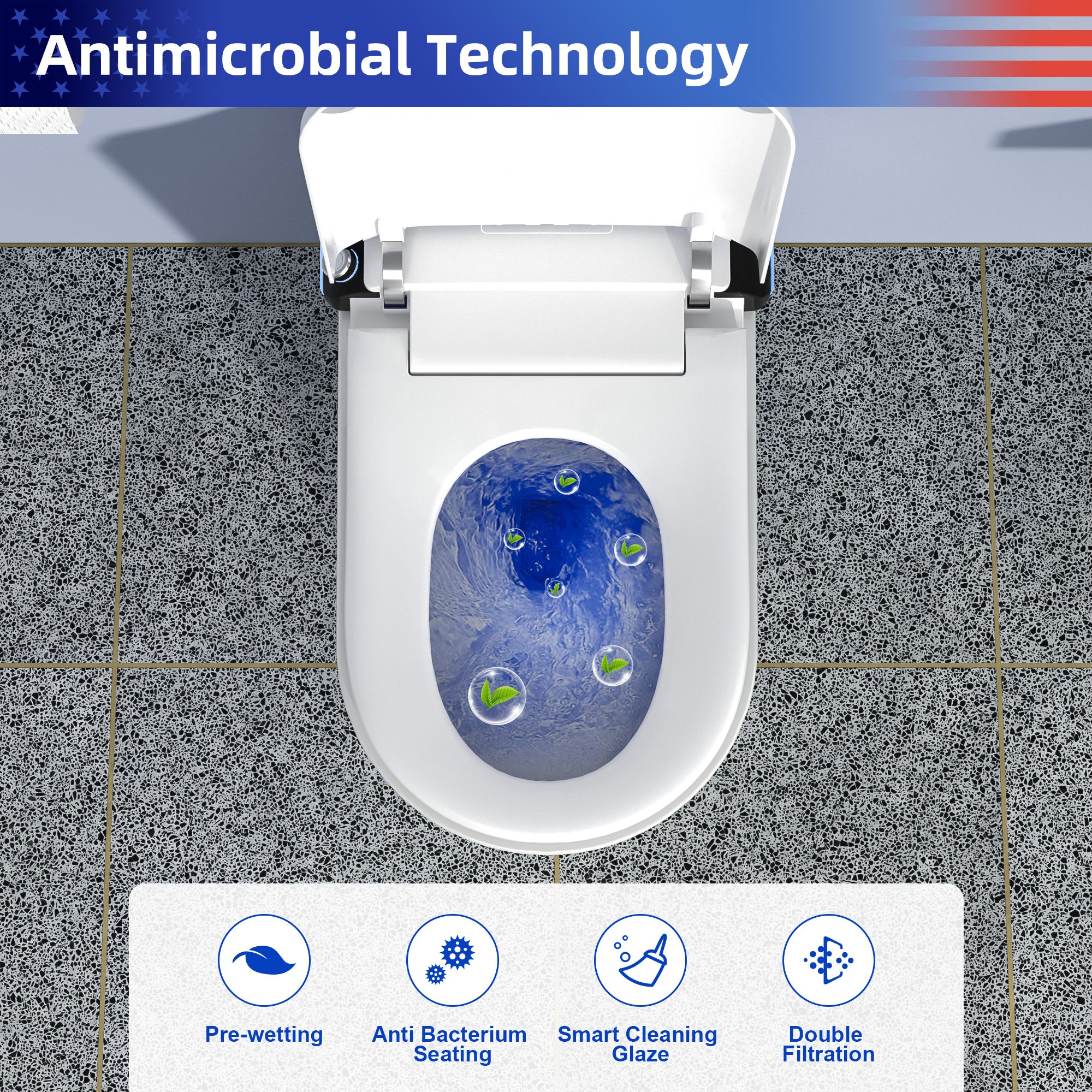 Smart Toilet with bidet built-in RX-T17W