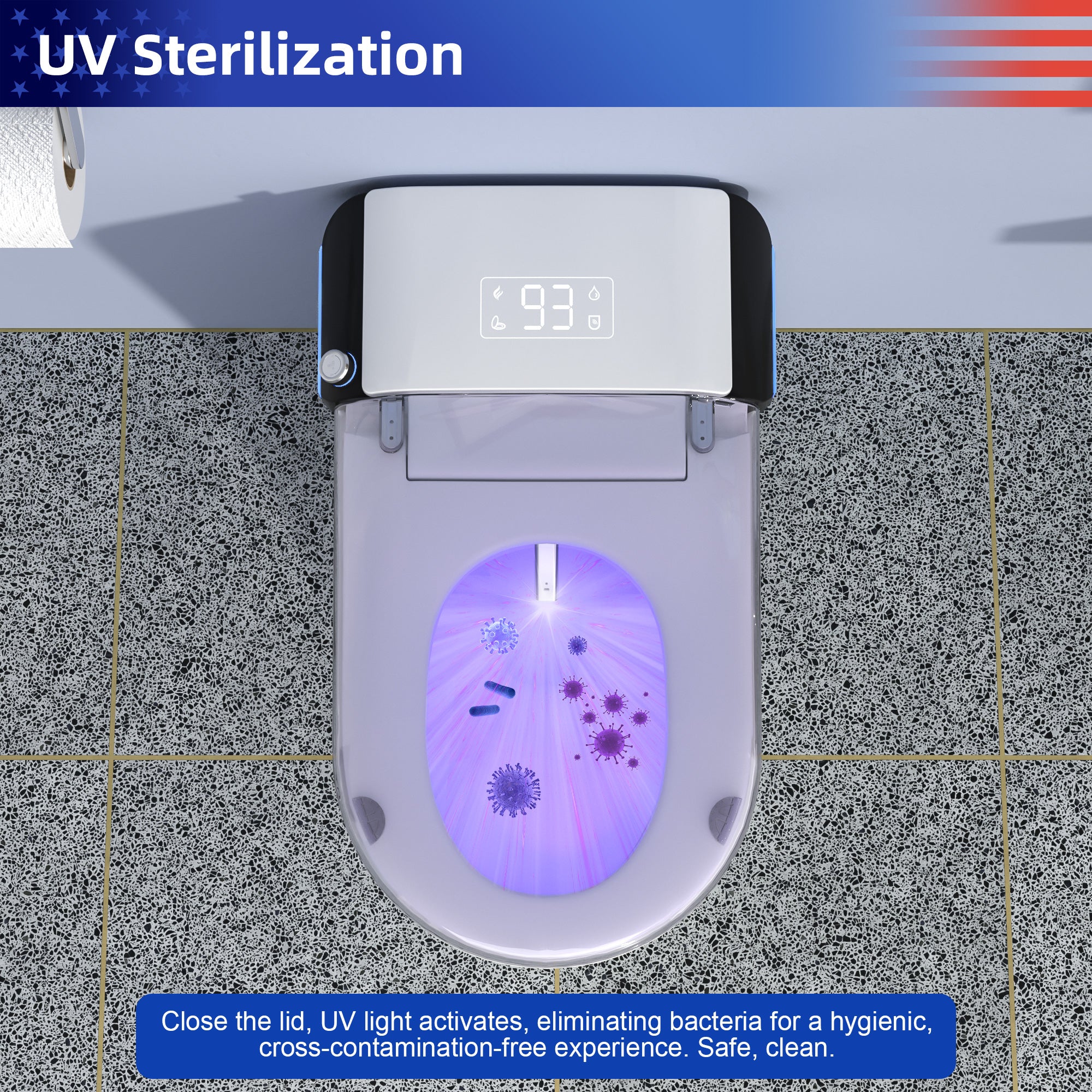 Smart Toilet with bidet built-in RX-T17W