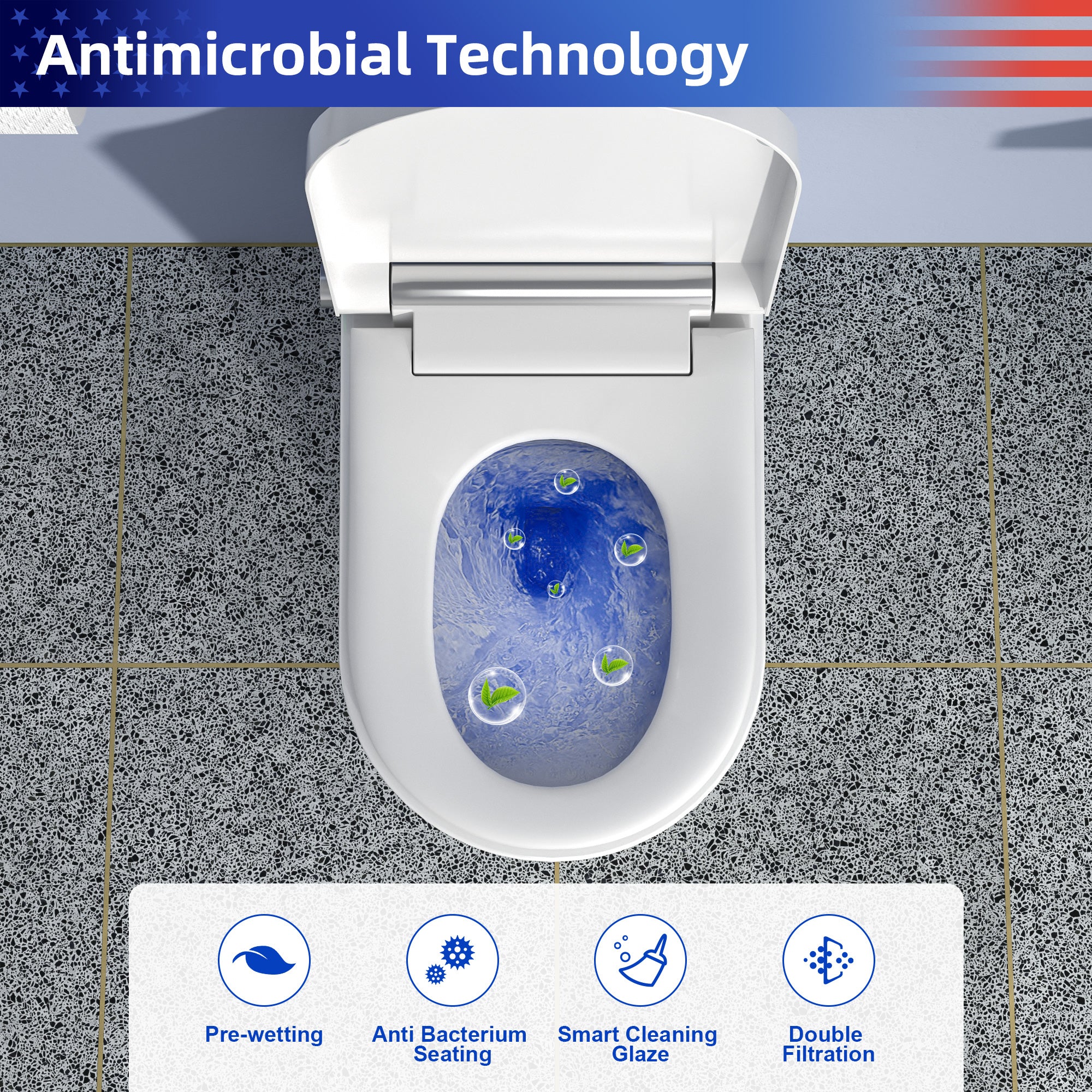 Smart Toilet with bidet built-in RX-T19W