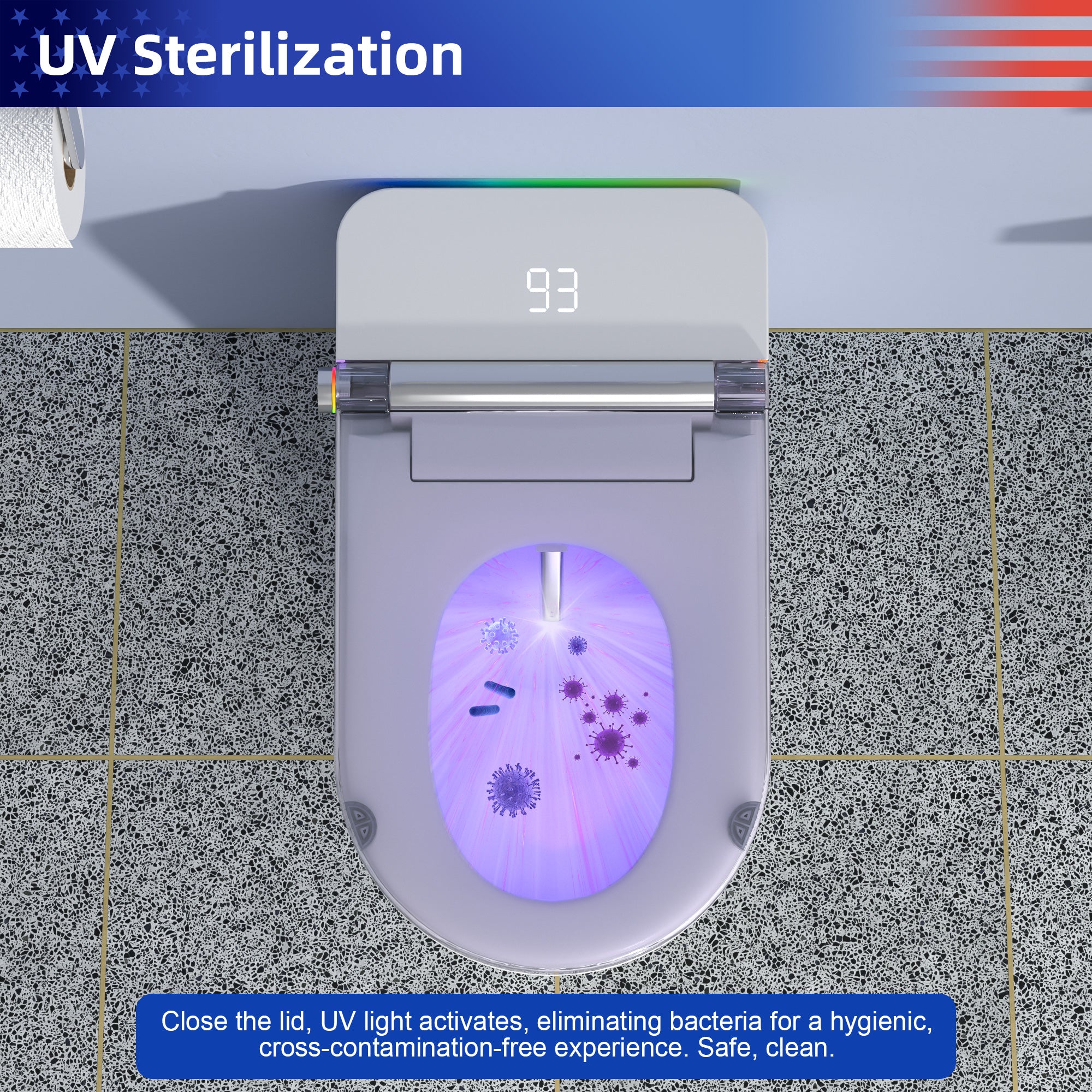 Smart Toilet with bidet built-in RX-T19W