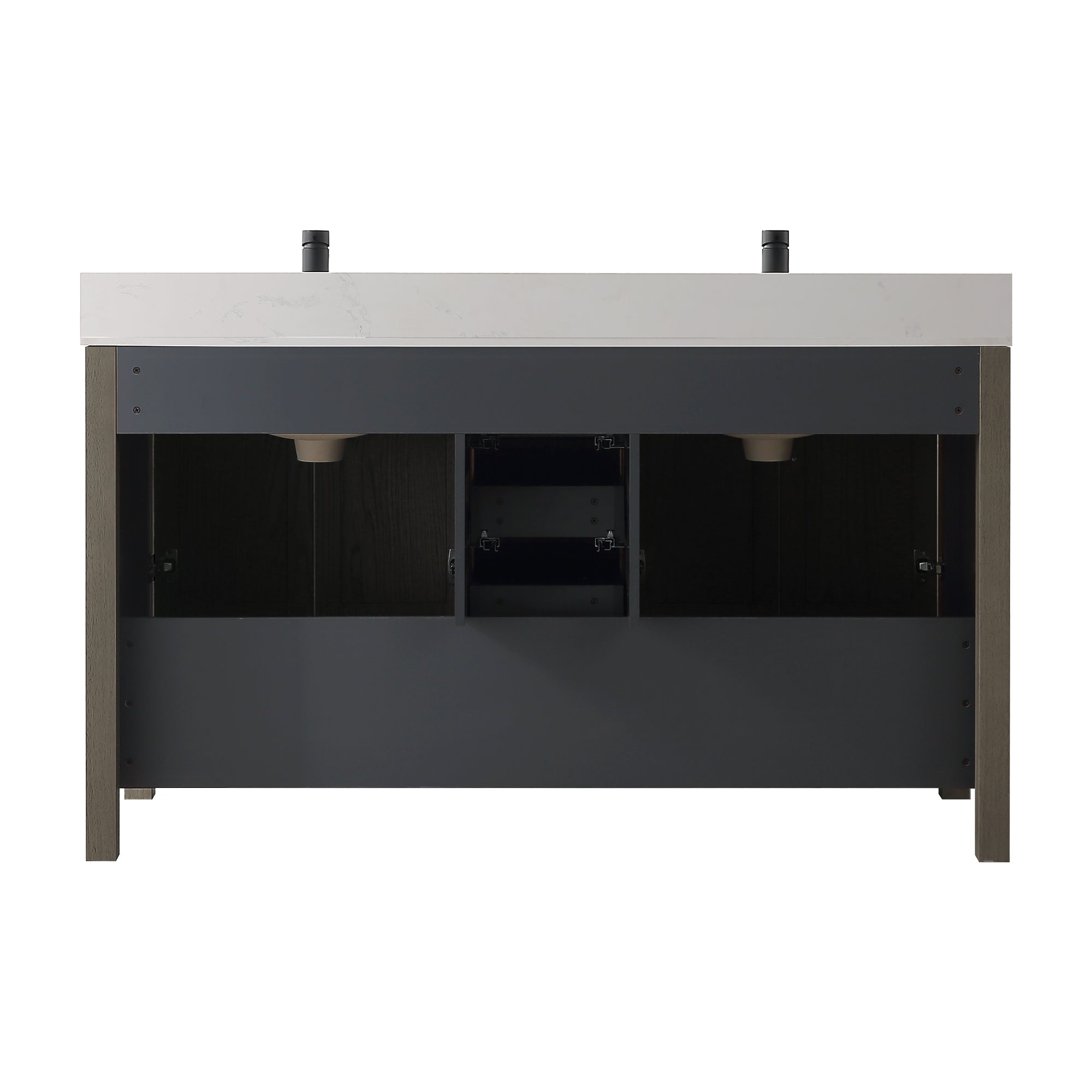 Free Standing Single Bathroom Vanity with Quartz Top RX-V05