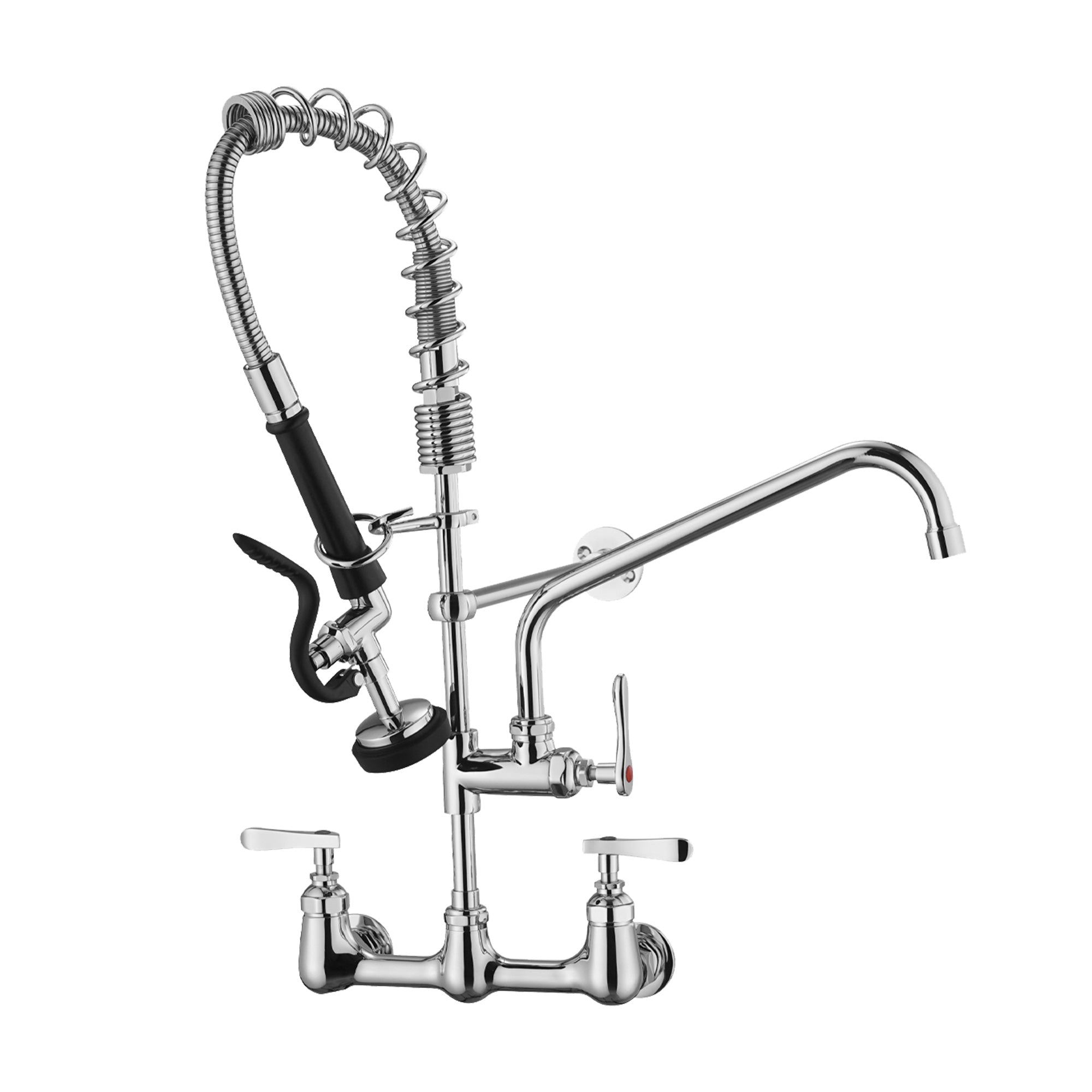 Commercial Kitchen Faucet with Pre-Rinse Sprayer 25-inch RX6021