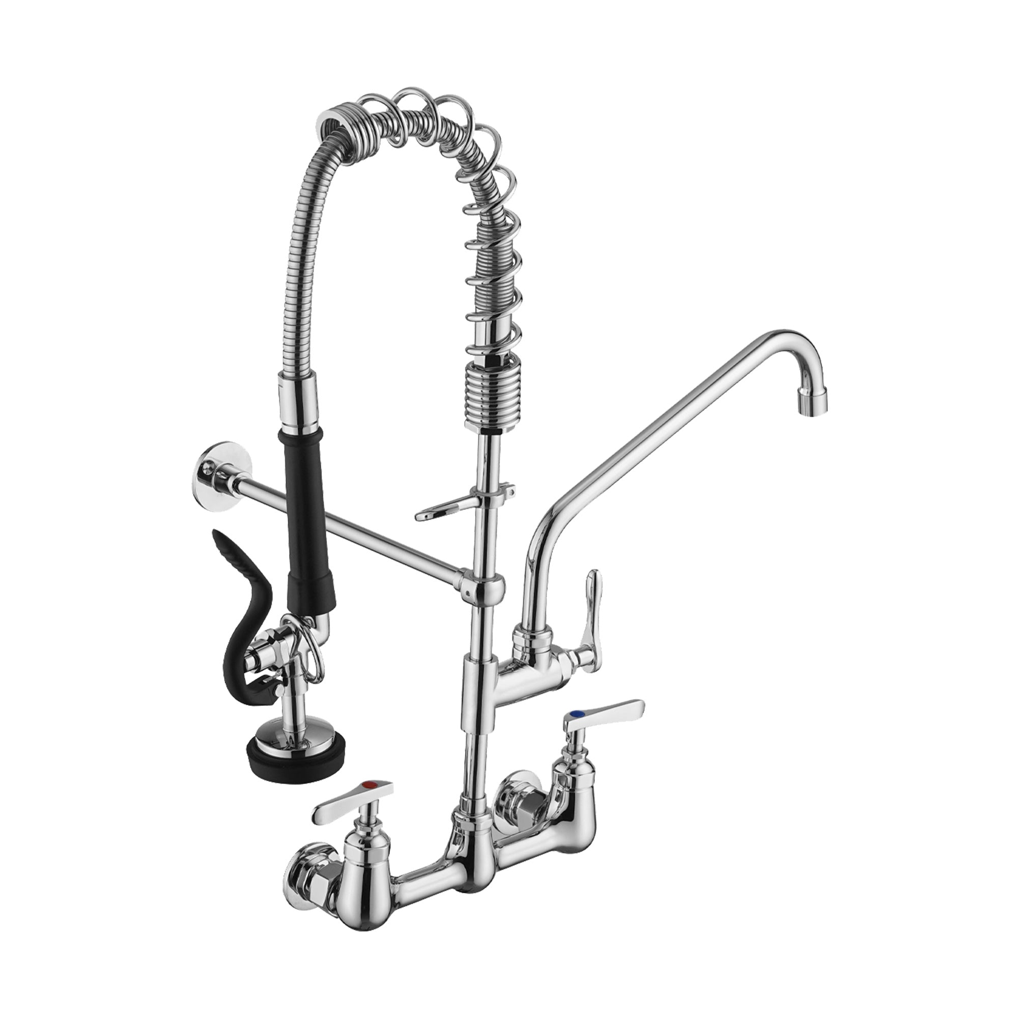 Commercial Kitchen Faucet with Pre-Rinse Sprayer 25-inch RX6021