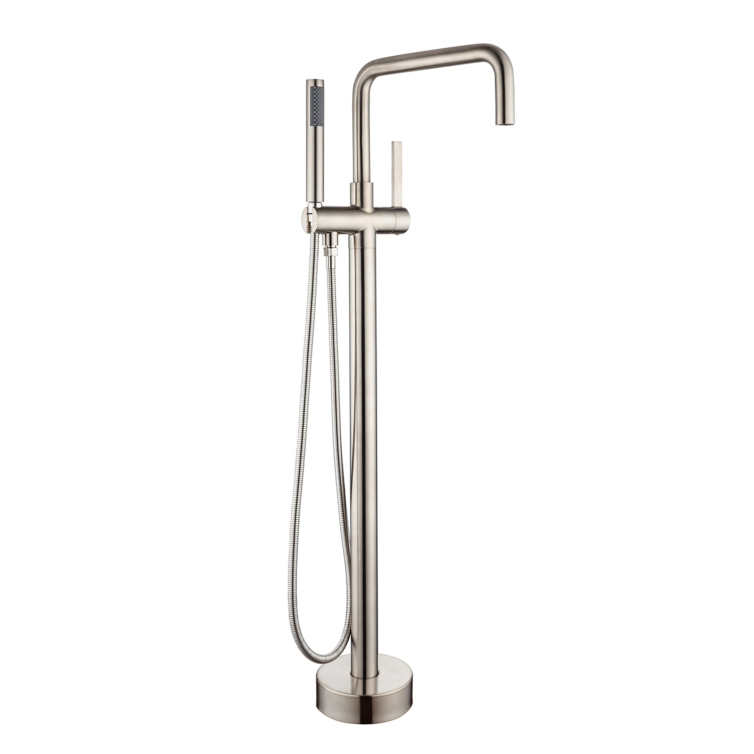 Single Handle Floor Mounted Clawfoot Tub Faucet with Handheld Shower RX8008