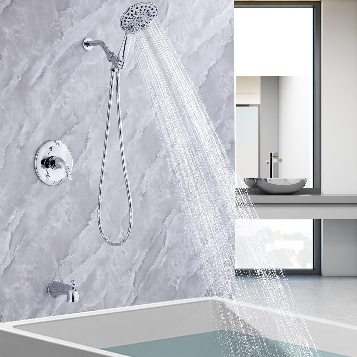 Tub And Shower Faucet With Rough-in Valve RX92102-6